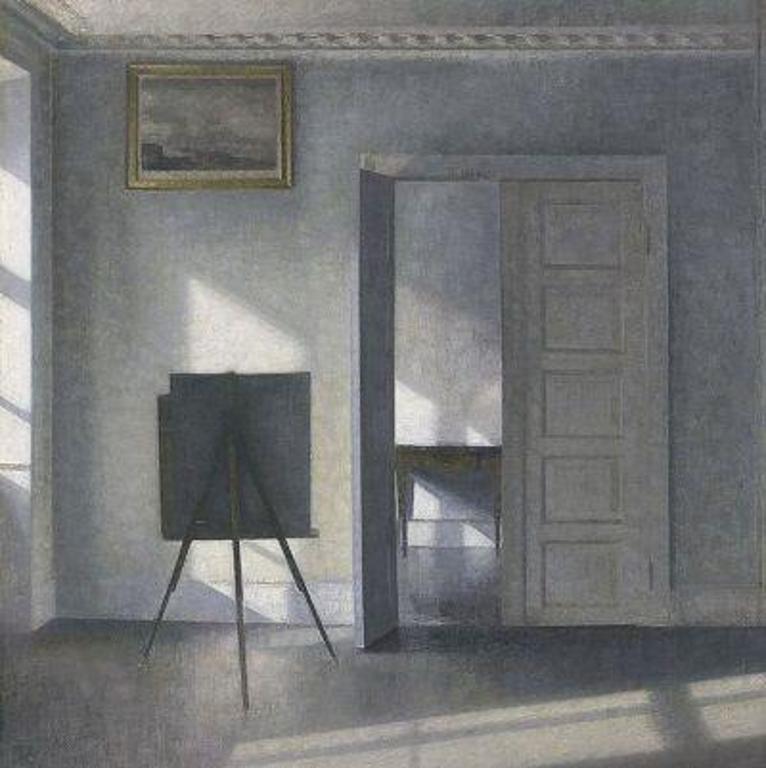 Wikipedia https://de.wikipedia.org/wiki/Vilhelm_Hammersh%C3%B8i#/media/Datei:Vilhelm_hammersh%C3%B8i_interior_with_an_easel_bredgade_25).jpg